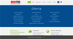 Desktop Screenshot of manstone.pl