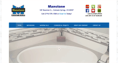 Desktop Screenshot of manstone.com